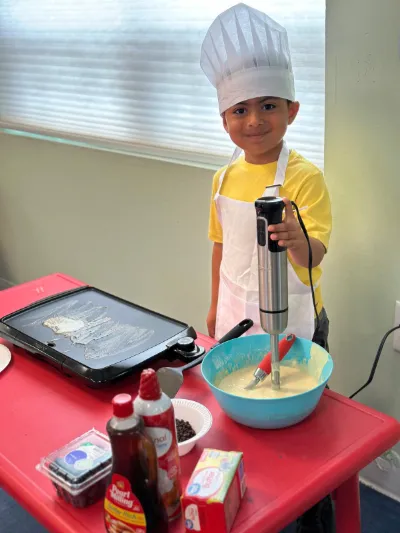 Child at Little Heaven Daycare
